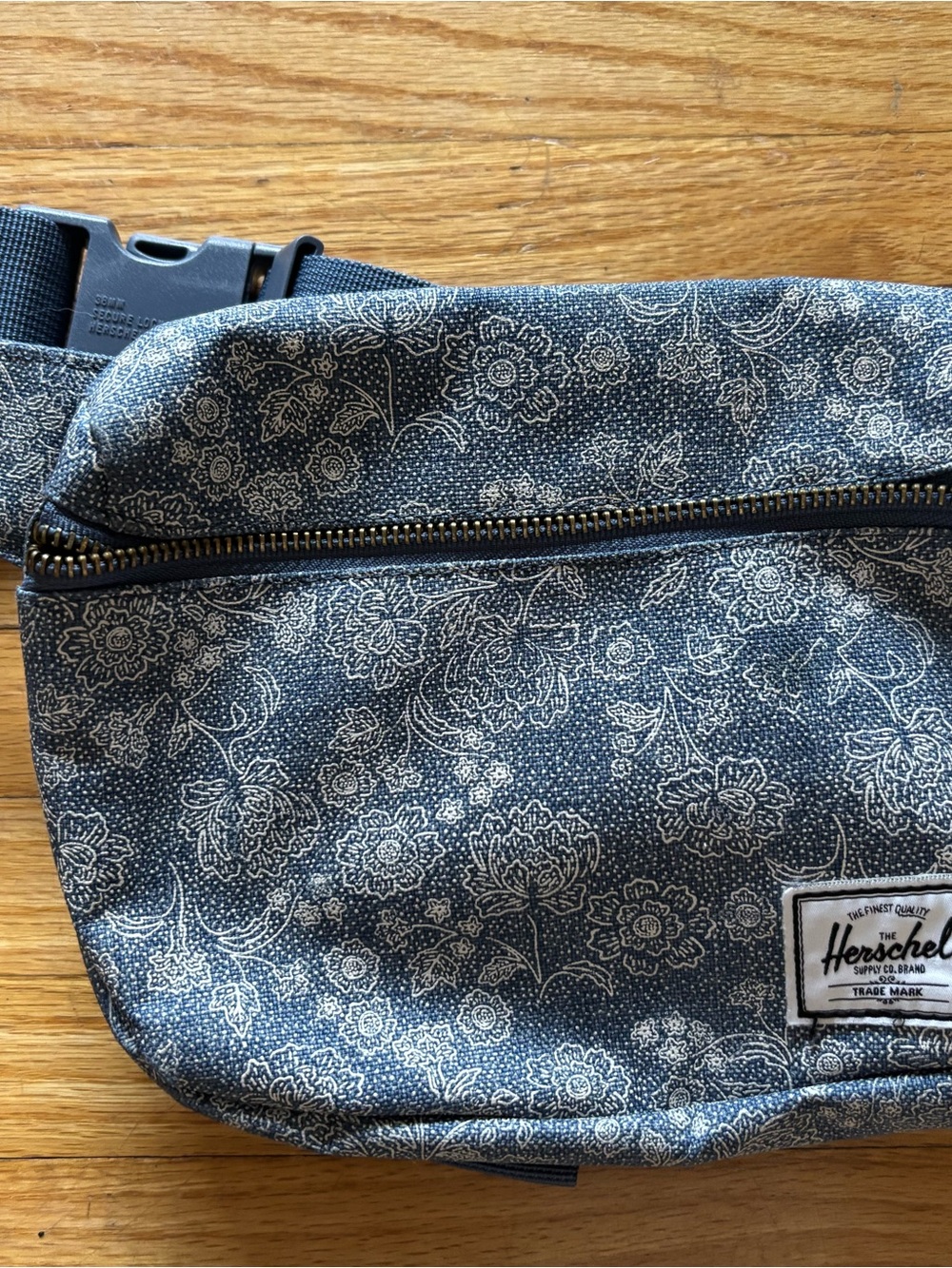Herschel Supply Company Blue Floral Belt Bag